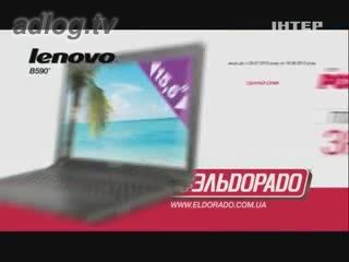 Эльдорадо - территория низких цен. Плати сколько удобно. Ноутбук Lenovo. 25 с версия.